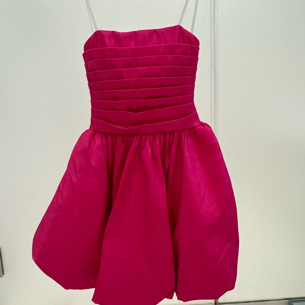 Pink teen dress